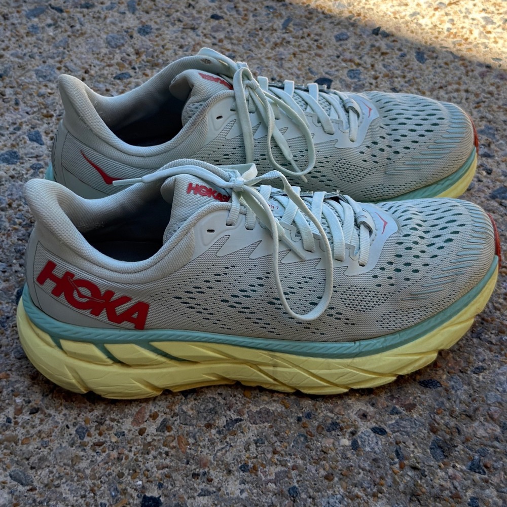 Hoka One One Clifton 7 1110509 MMHC Blue Running Shoes Sneakers Size 10